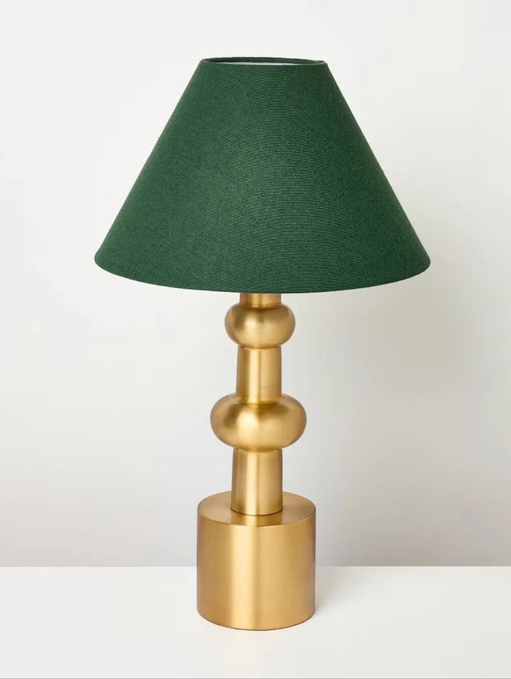 Vintage Brass with Green Shade Table Lamp - Hearth & Hand with Magnolia